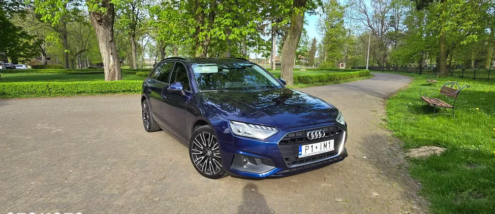 samochody osobowe Audi A4 cena 91900 przebieg: 105000, rok produkcji 2020 z Nakło nad Notecią